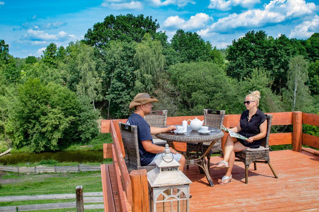 Rancho Zapotoczny Villa Łagów Buitenkant foto