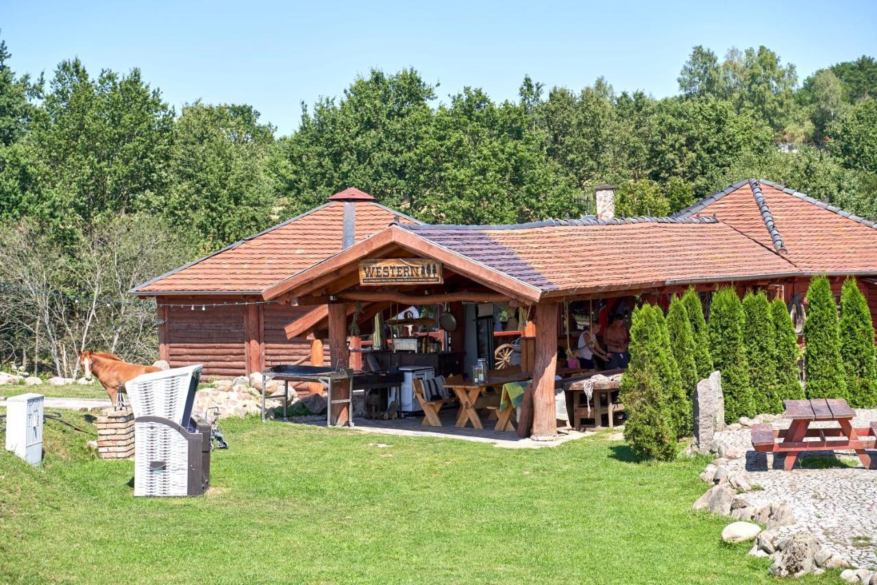 Rancho Zapotoczny Villa Łagów Buitenkant foto